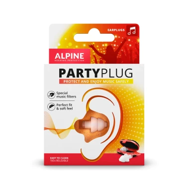 alpine partyplug earplugs translucent