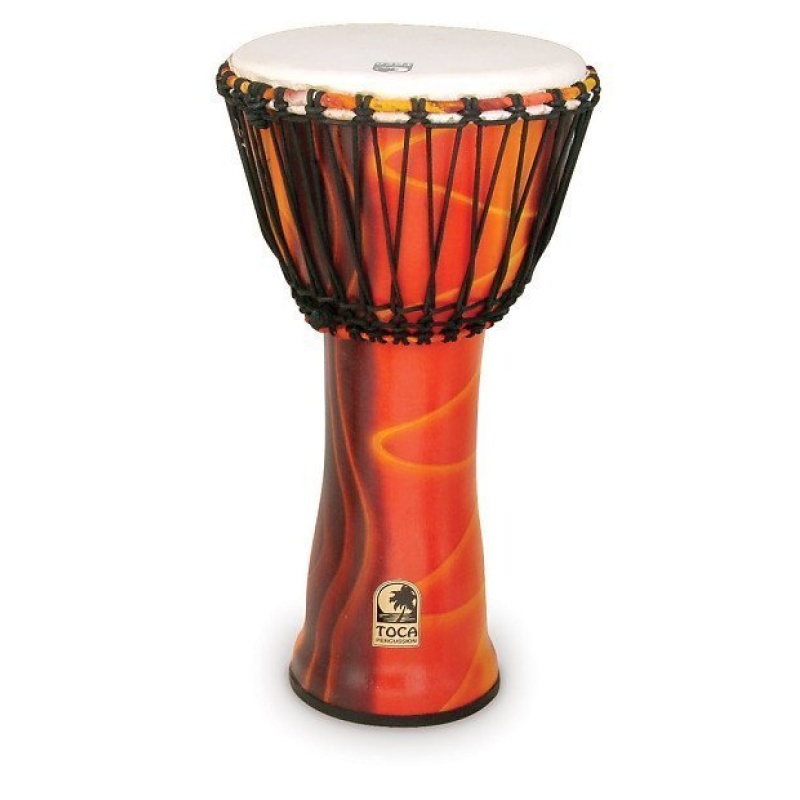 Toca Synergy Freestyle 12in Djembe – Fiesta Red 3