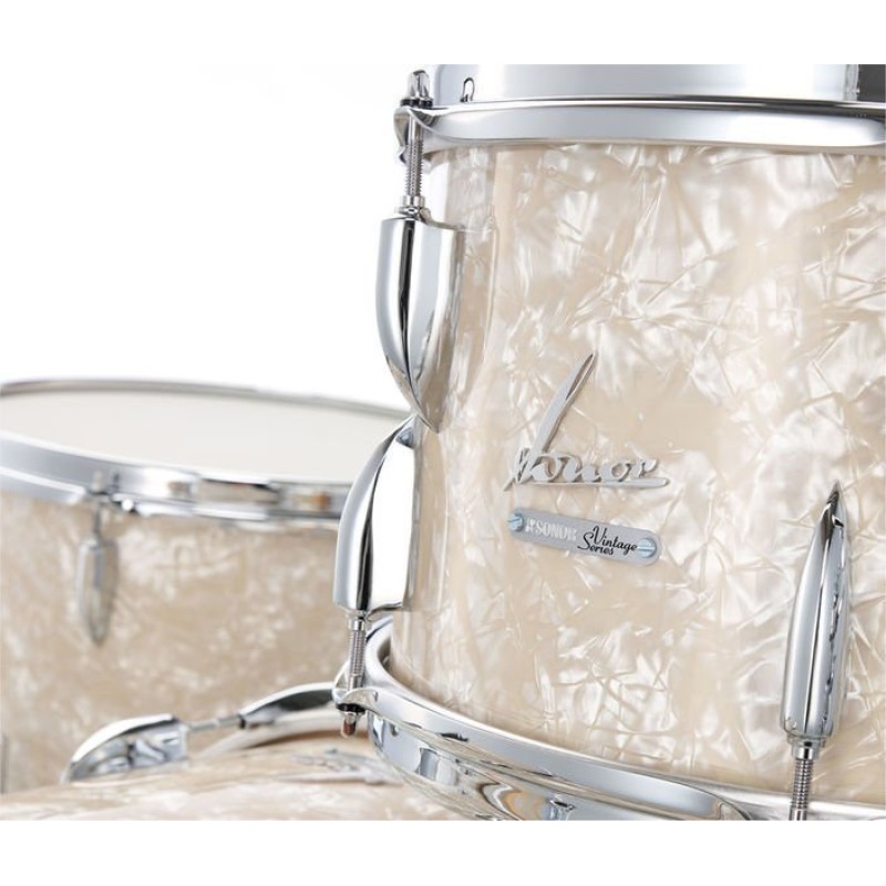 Sonor Vintage Series 22in 3pc Shell Pack – Vintage Pearl 6
