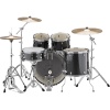 Yamaha Rydeen 22in 5pc Drum Kit BUNDLE – Black Glitter With Cymbals, QT Silencer Set & Throne 13