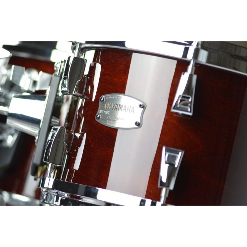 Yamaha Absolute Hybrid Maple 20in 4pc Shell Pack – Classic Walnut 7