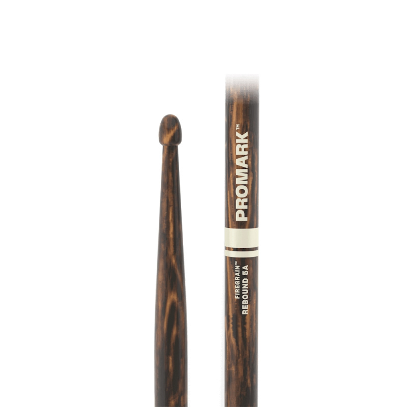 ProMark Rebound 5A FireGrain Hickory Drumsticks – Wood Tip