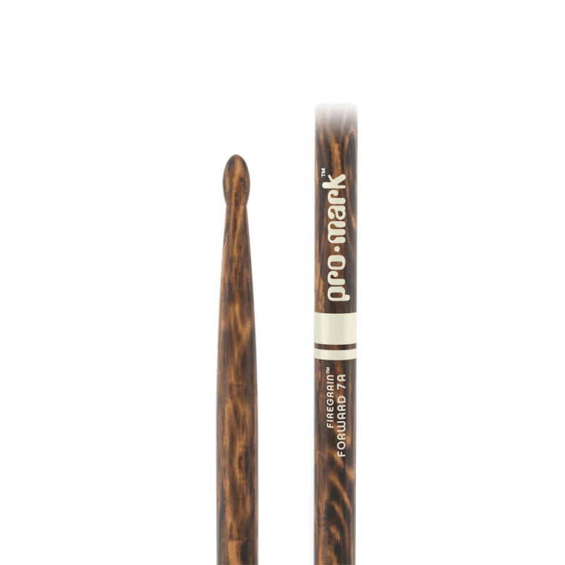ProMark Classic 7A FireGrain Hickory TX7AW-FG – Oval Wood Tip 3