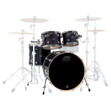 DW Performance Series 4pc Shell Pack – Ebony Stain