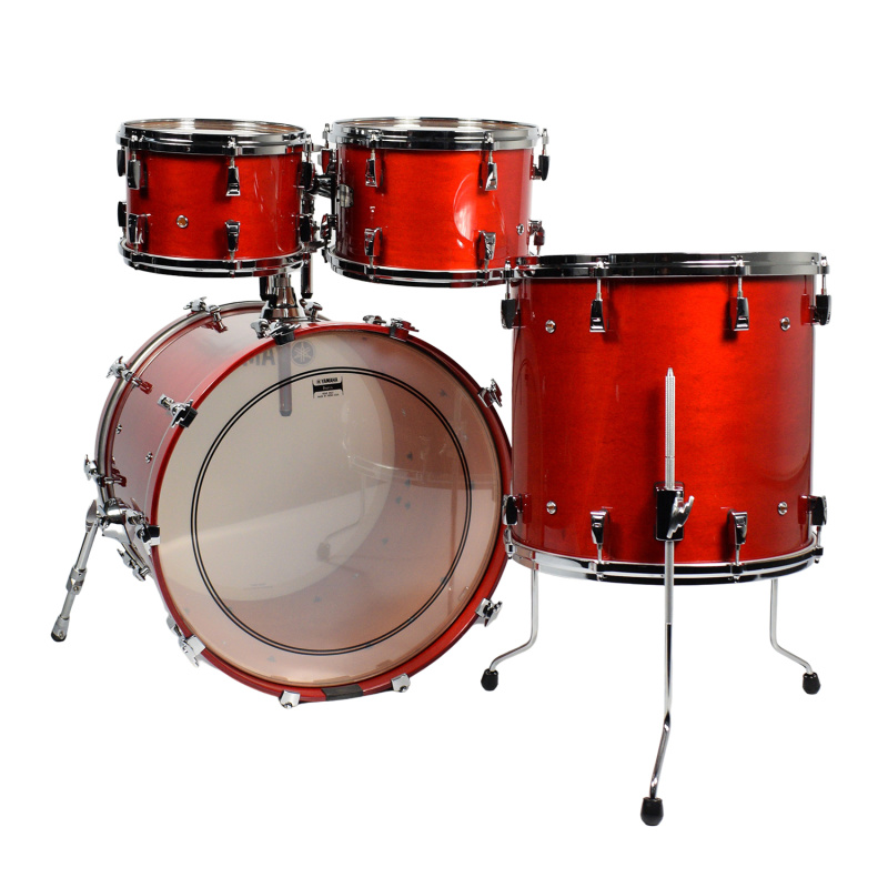Yamaha Absolute Hybrid Maple 22in 4pc Shell Pack – Red Autumn 5