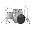 Yamaha Rydeen 22in 5pc Kit – Silver Glitter With Paiste Cymbals 8