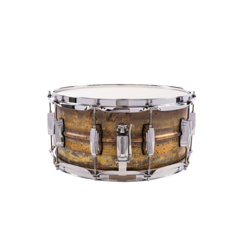 Ludwig Raw Brass 14×6.5in Supraphonic Snare Drum – LB464R 5