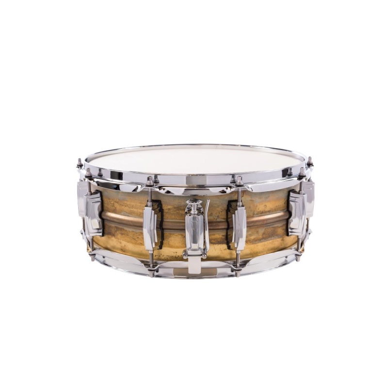 Ludwig Raw Brass 14x5in Supraphonic Snare Drum – LB454R 5