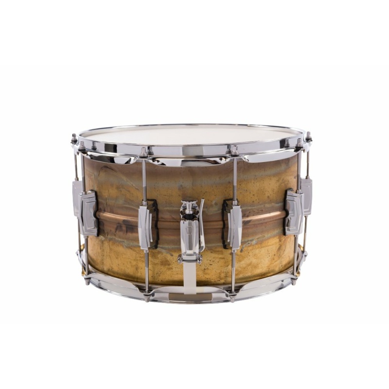 Ludwig Raw Brass 14x8in Supraphonic Snare Drum – LB484R