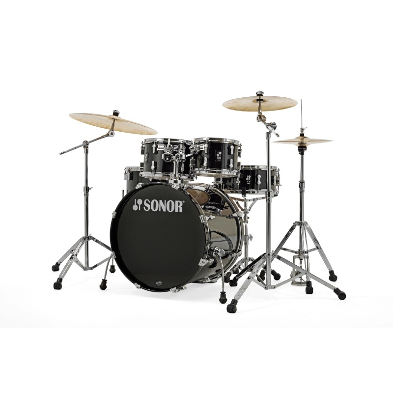 Sonor AQ1 Series 5pc Stage Set with Hardware – Piano Black 5