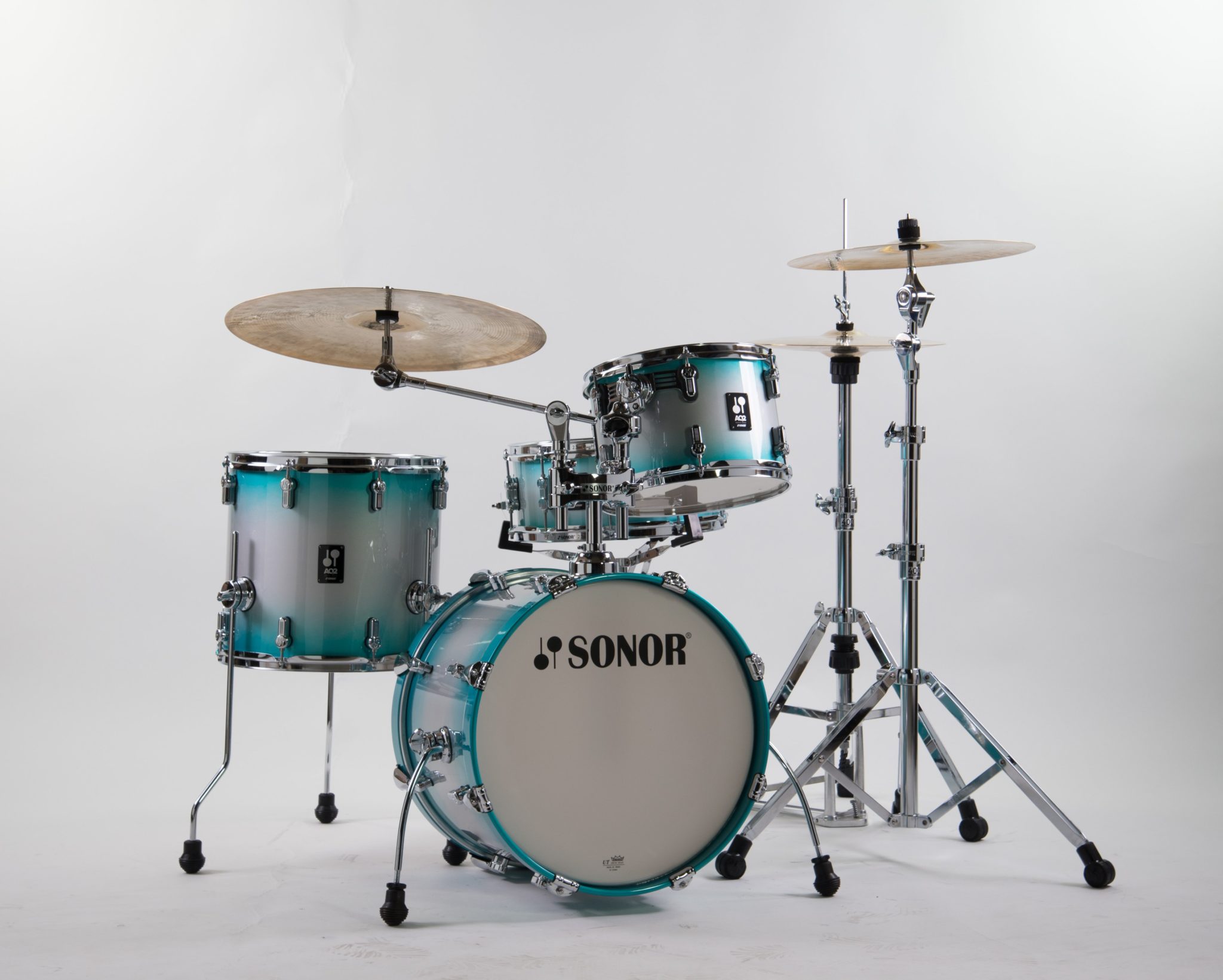 Sonor AQ2 Bop Set 4pc Shell Pack - Aqua Silver Burst