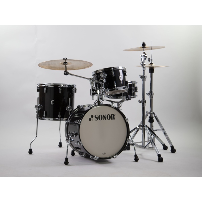 Sonor AQ2 Bop Set 4pc Shell Pack – Transparent Stain Black 4