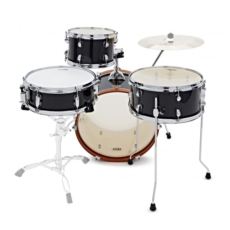 Tama Club-Jam 4pc Shell Pack with Cymbal Holder - Charcoal Mist - Image 3