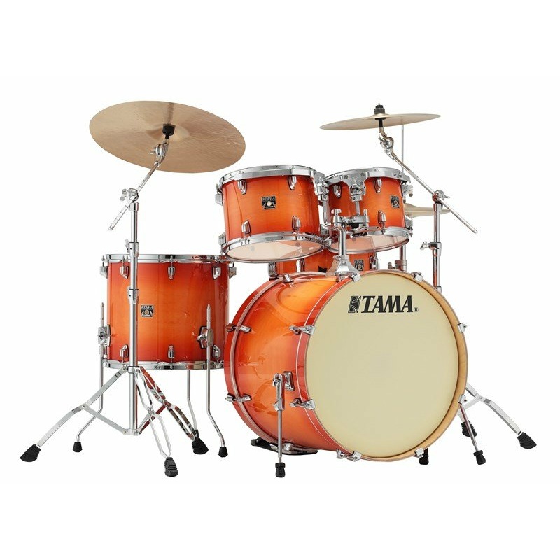 Tama Superstar Classic 22in 5pc Shell Pack – Tangerine Lacquer Burst 4