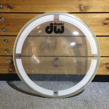 Remo DW Coated-Clear 22in Bass Drum Head