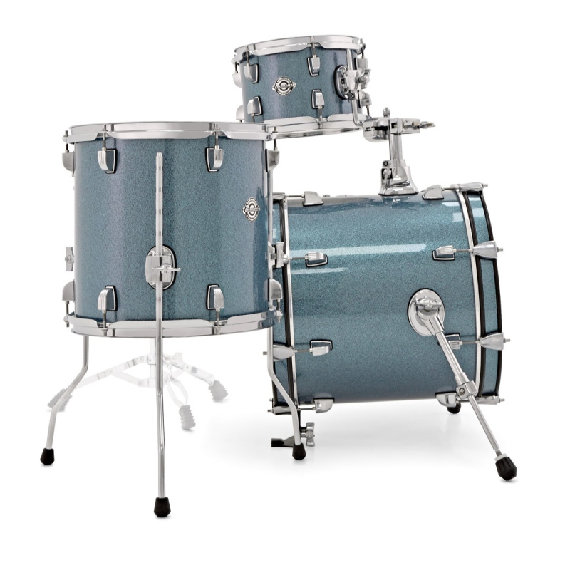 Ludwig Breakbeats Questlove 16in 4pc Shell Pack – Azure Blue Sparkle 7