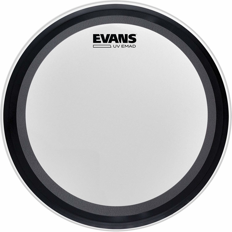 Evans UV1 Coated 20in Bass Drum Head 3