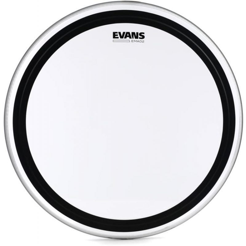 Evans EMAD 2 Clear 26in Bass Drum Head 4