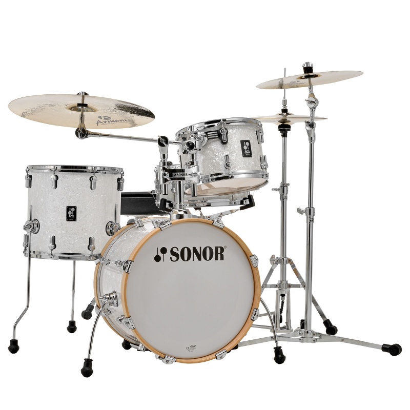 Sonor AQ2 Bop Set 4pc Shell Pack – White Pearl 4