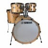 Yamaha acoustic drum kit with natural wood finish, perfect for professional drummers and studio reco.