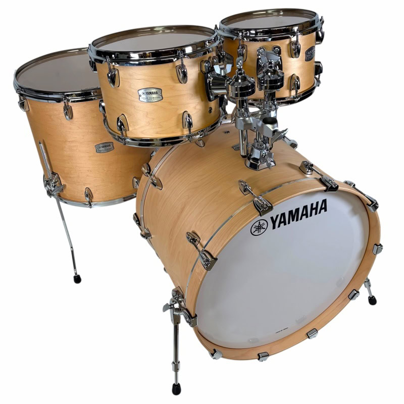 Yamaha drum kit for professional drummers, high-quality percussion instruments.