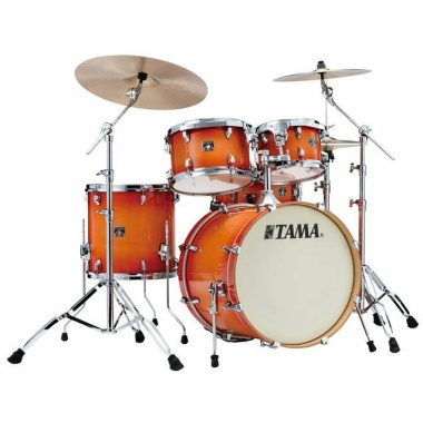 Tama Superstar Classic  20in – 5 Piece Shell Pack – Tangerine Lacquer Burst
