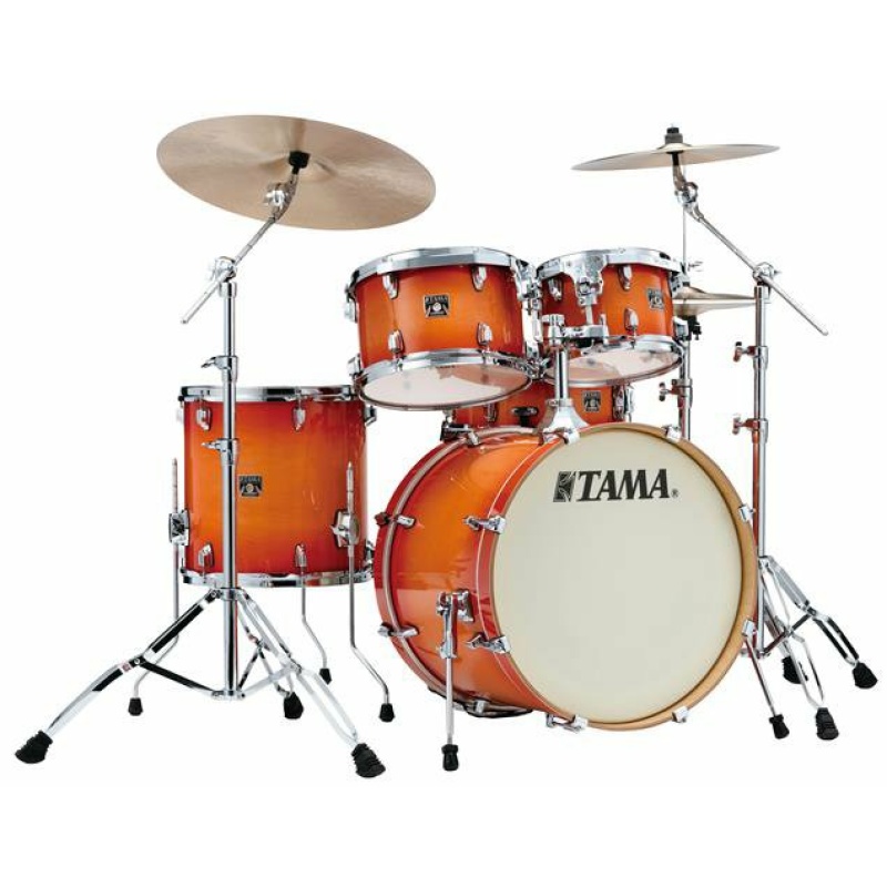Tama Superstar Classic  20in 5pc Shell Pack – Tangerine Lacquer Burst 4