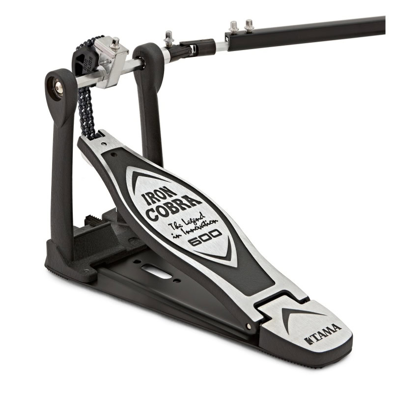 Double Bass Drum Pedal for Drummers - Tama Iron Cobra 600 Series.