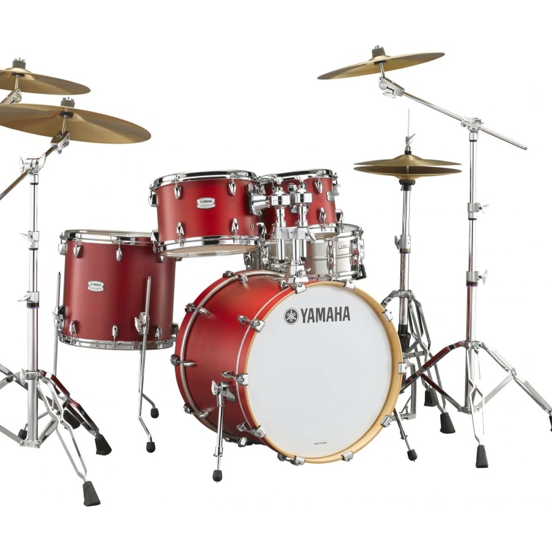 Yamaha Tour Custom 22in 4pc Shell Pack – Candy Apple Stain 4