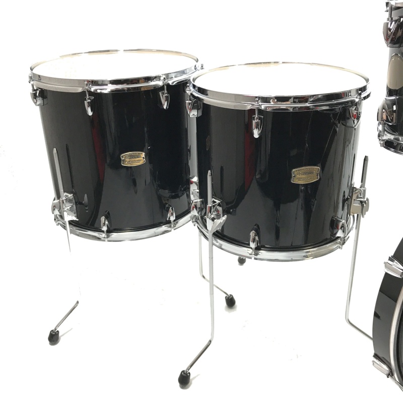 Yamaha Stage Custom Birch 22in 7pc Shell Pack, with 8in Tom – Raven Black 7