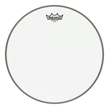 Remo Ambassador 16in clear drum head for drums and percussion.