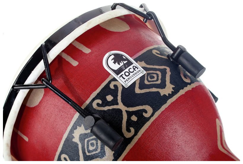 Drummers　Toca　Red　Djembe　Bali　Freestyle　10in　Only