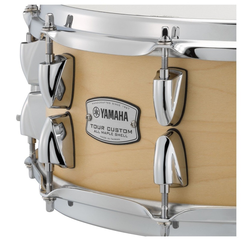 Yamaha Tour Custom 14×5.5in Maple Snare Drum – Butterscotch Satin 5
