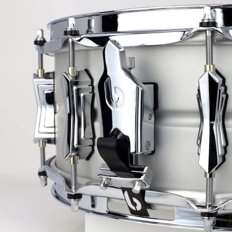 British Drum Co. Aviator 14×5.5in Aluminium Snare Drum 6