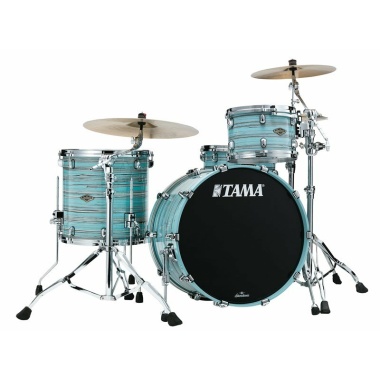 Tama Starclassic Walnut/Birch 3pc Shell Pack – Lacquer Arctic Blue Oyster