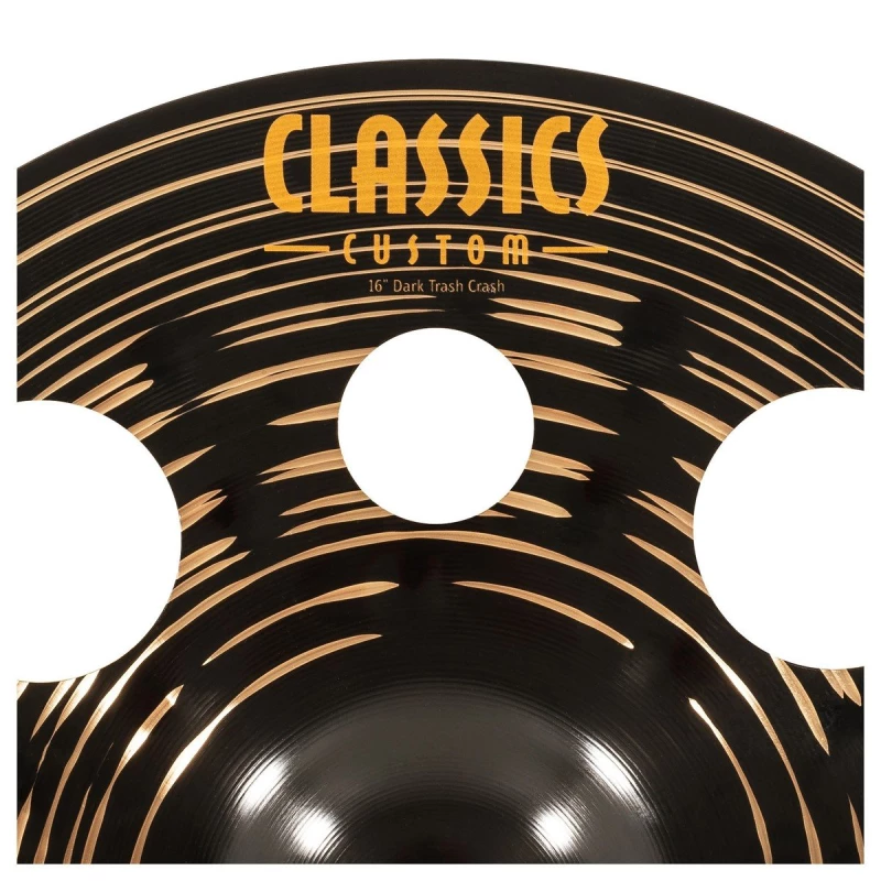 Meinl Classics Custom Dark 16in Trash Crash Cymbal - Image 2