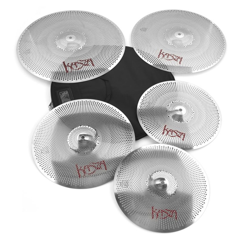 Kasza Quiet On The Set Low Volume Cymbal Pack 3
