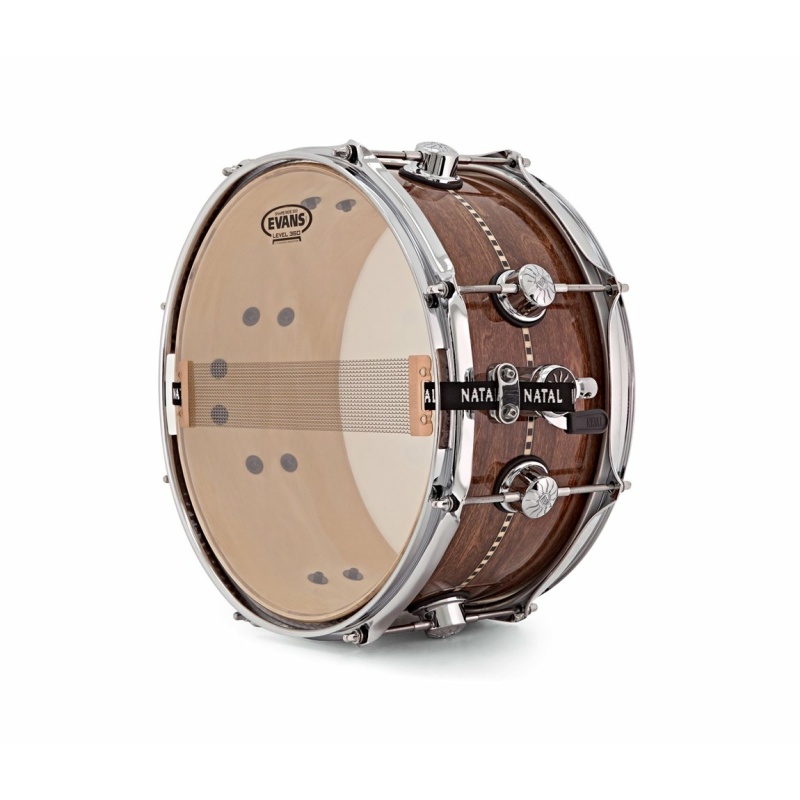 Natal 13×6.5in Cafe Racer Snare Drum – Gloss Inlay 7