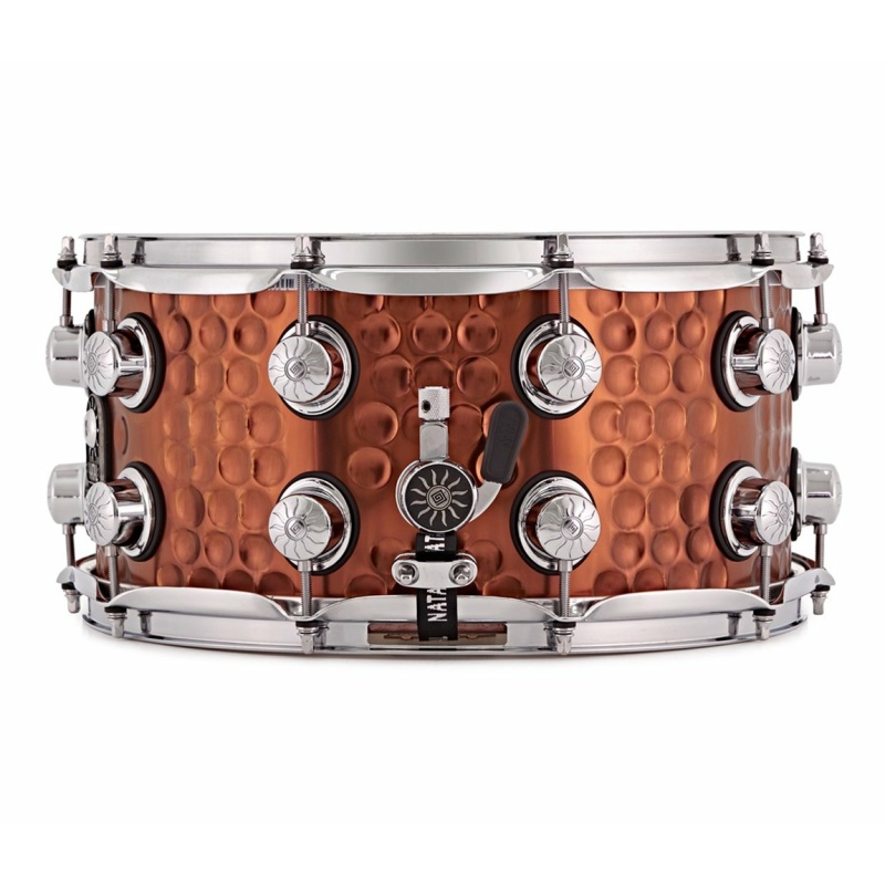 Natal 13x7in Hand Hammered Cafe Racer Snare Drum 7
