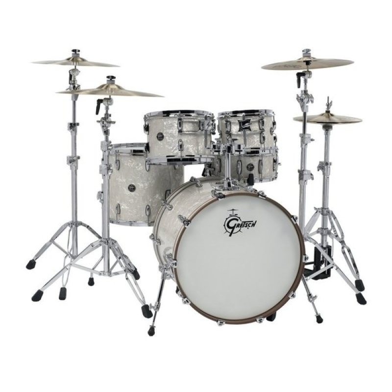 Gretsch Renown Maple 22in 4pc Shell Pack – Vintage Pearl 4