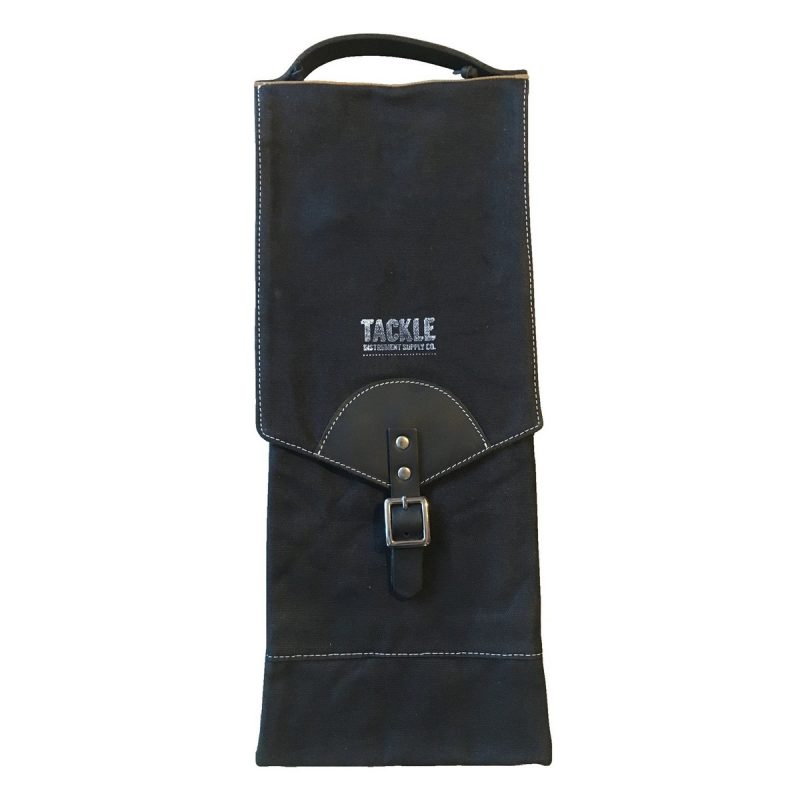 Tackle Waxed Canvas Stick Bag – Black 3