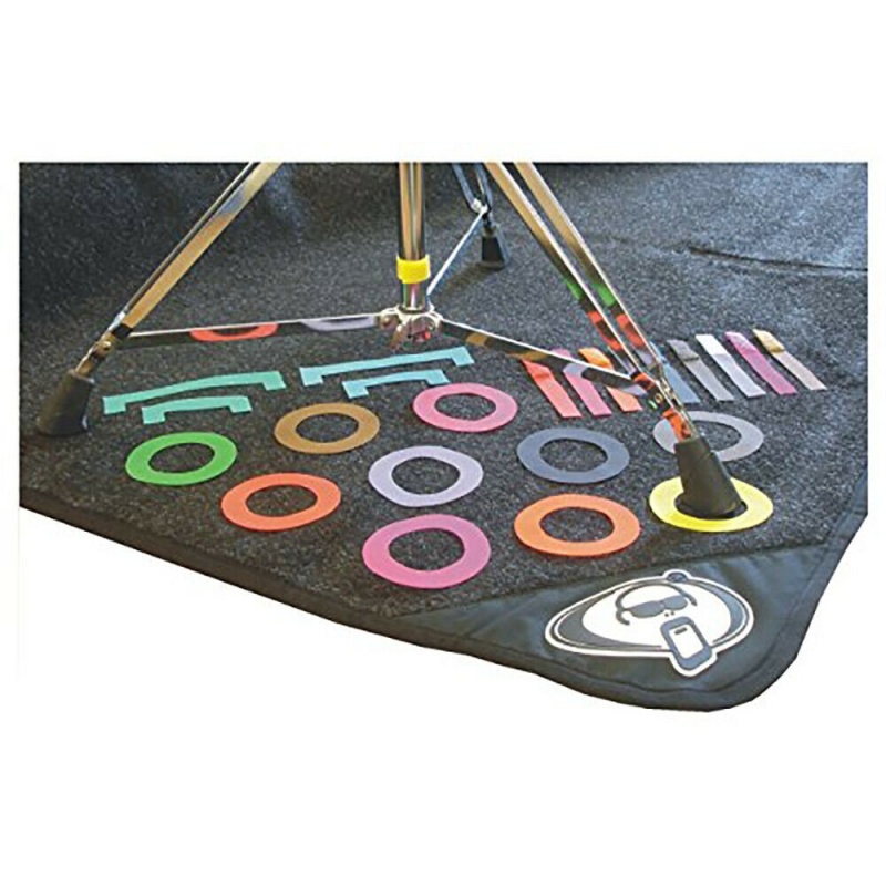 Protection Racket Coloured Mat Marker Pack For Drum Mats 5