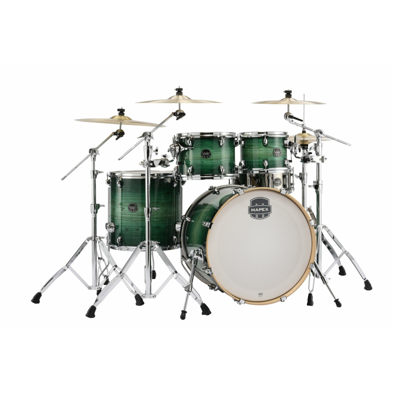 Mapex Armory 22in Rock Fusion 5pc Shell Pack – Emerald Burst 4