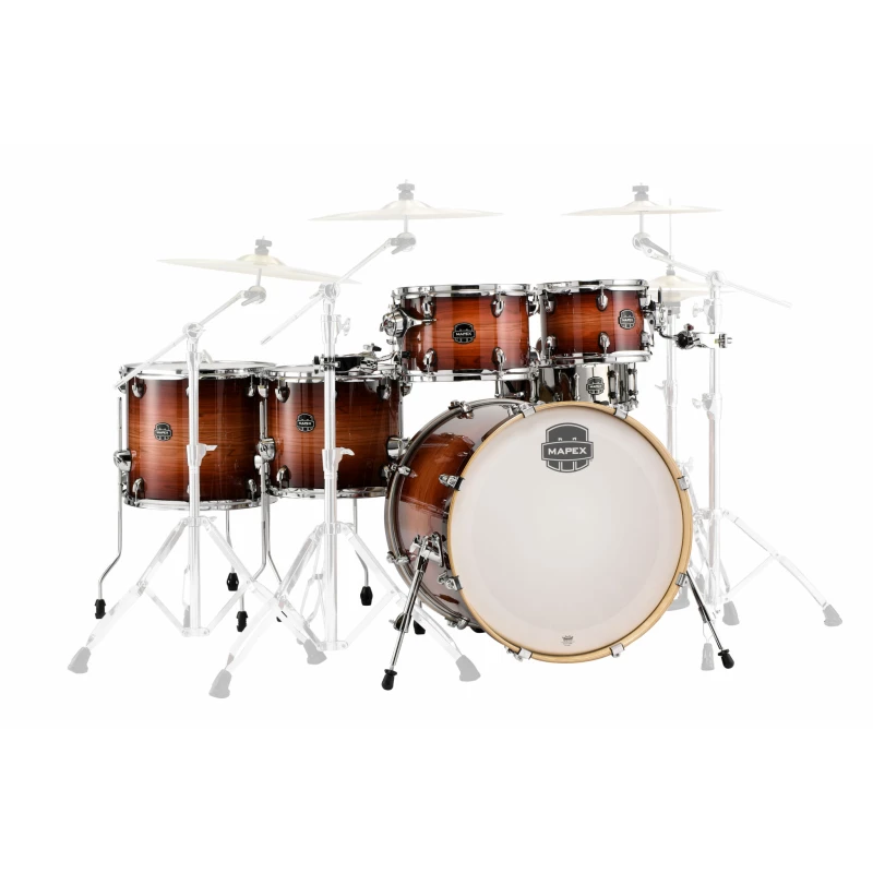 Mapex Armory 22in 6pc Power Fusion Shell Pack – Redwood Burst 4