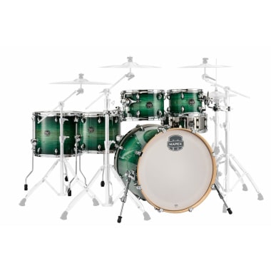 Mapex Armory 22in 6pc Power Fusion Shell Pack – Emerald Burst