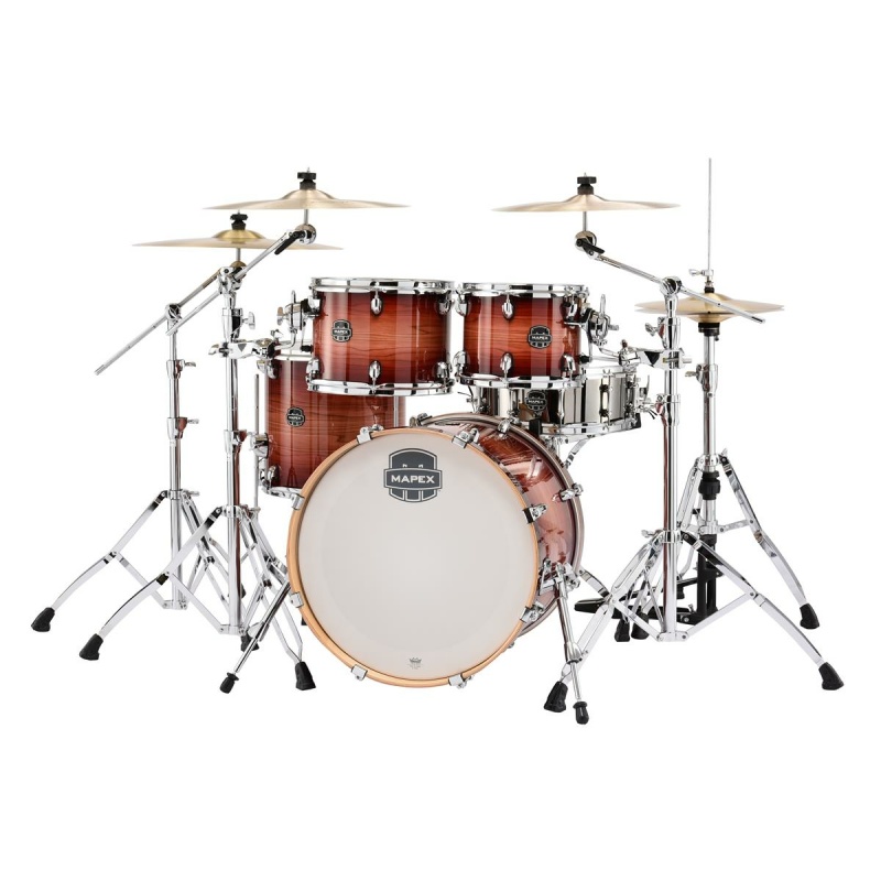 Mapex Armory 22in Rock Fusion 5pc Shell Pack – Redwood Burst 4