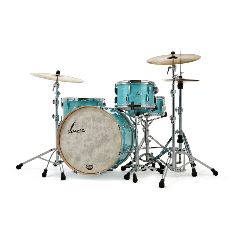 Sonor Vintage Series 22in 3pc Shell Pack – California Blue 6