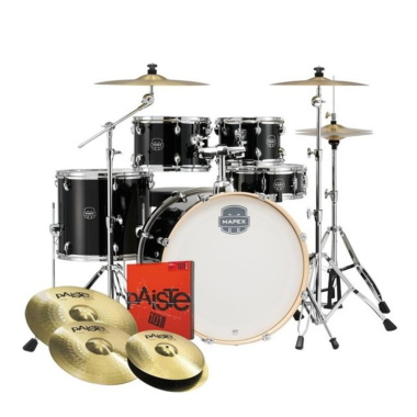Mapex Storm Special Edition 22in 5pc Kit With Cymbals – Black