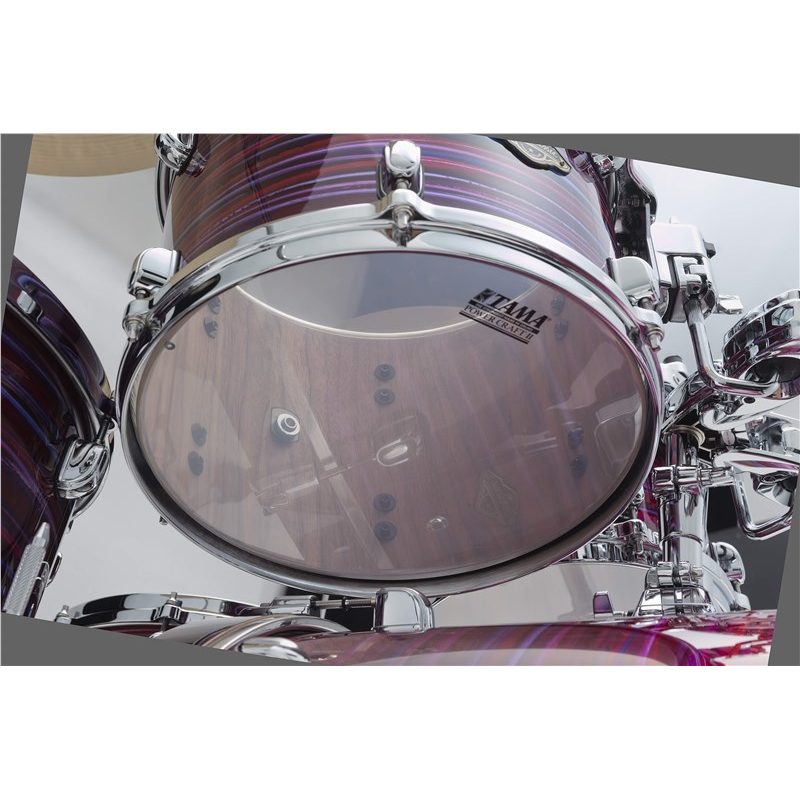 Tama Starclassic Walnut/Birch 22in 4pc Shell Pack – Lacquer Phantasm Oyster 9