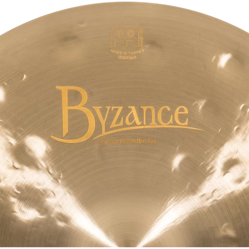 Meinl Byzance Jazz 15in Thin Hi-Hat 10